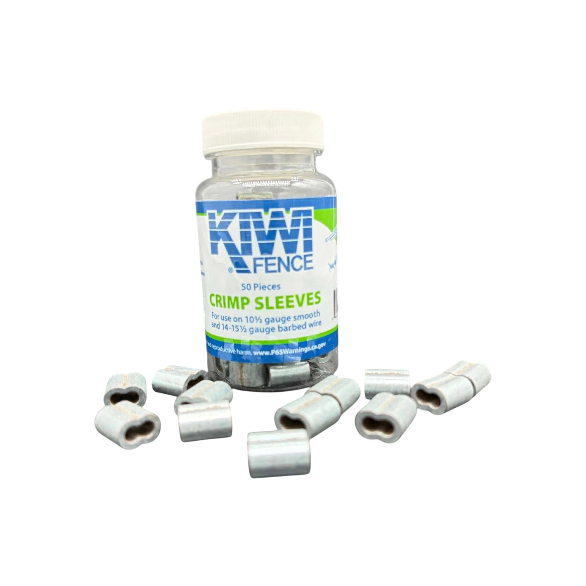 Kiwi- C34 (10.5 ga.Smooth/14 ga. Barbed Wire)50pk