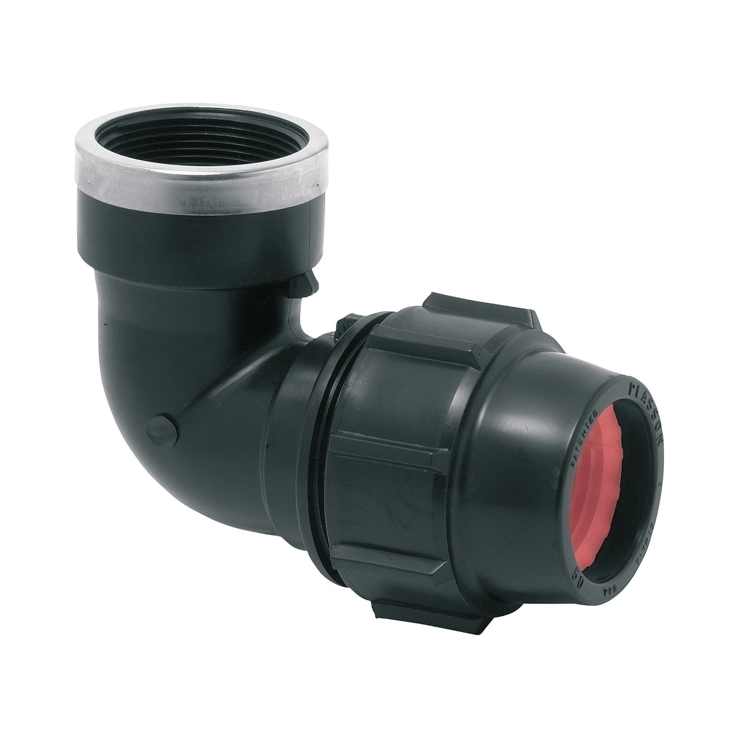 Plasson Female 90-Degree Elbow IPS-OD (ASTM D3035)