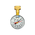 Water Test Gauge, 3/4" Hose Thread, Top Mount(0-200 PSI)