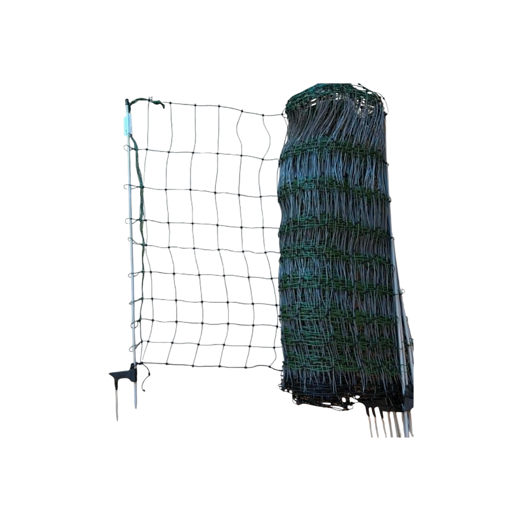 Electric Netting Poultry 10/40"/3 1/2" x 164', Green