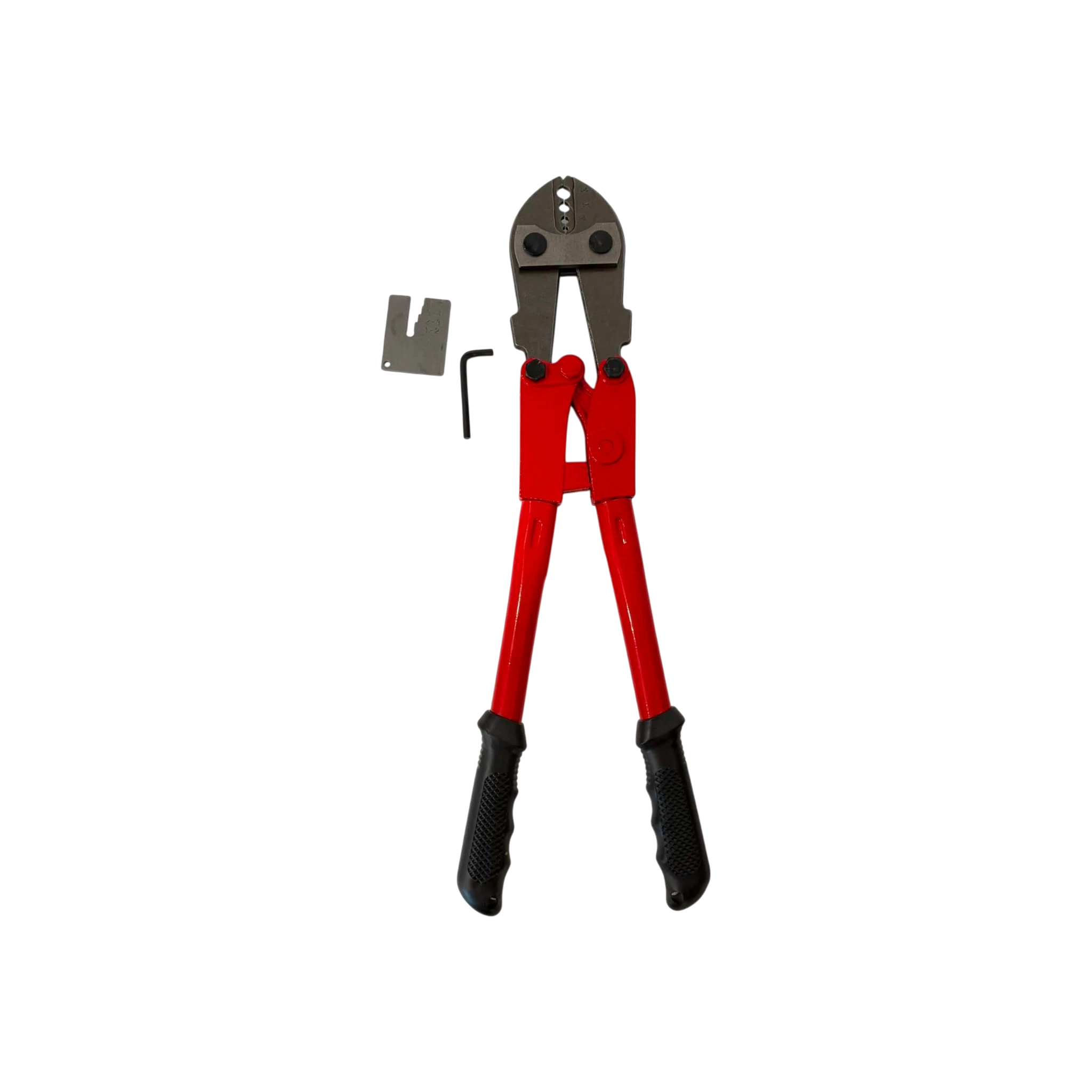 4-Slot Crimping Tool, Red Handle
