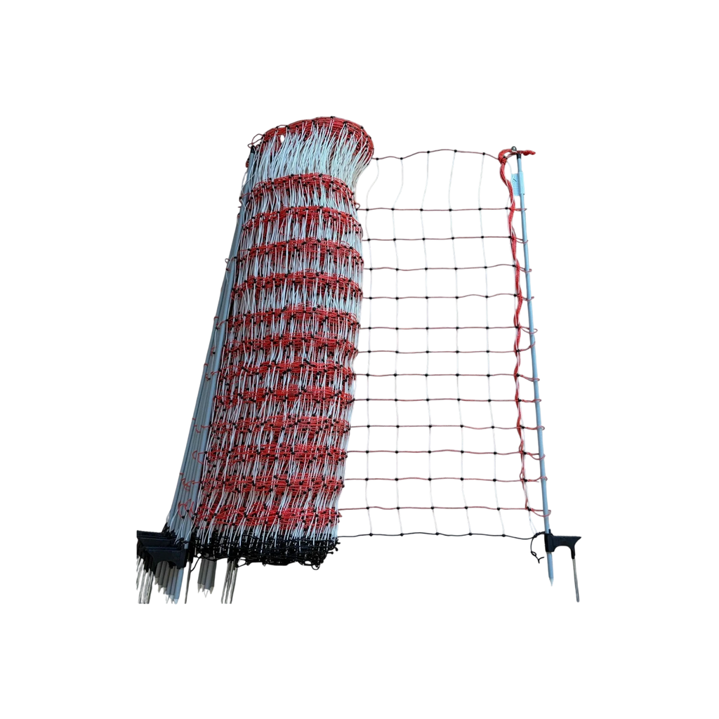 Electric Poultry Netting 14/48"/3 1/2" x  164', Orange