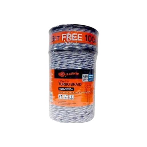 Gallagher Turbo Braid 6SS + 3TC,  1312' + 328'