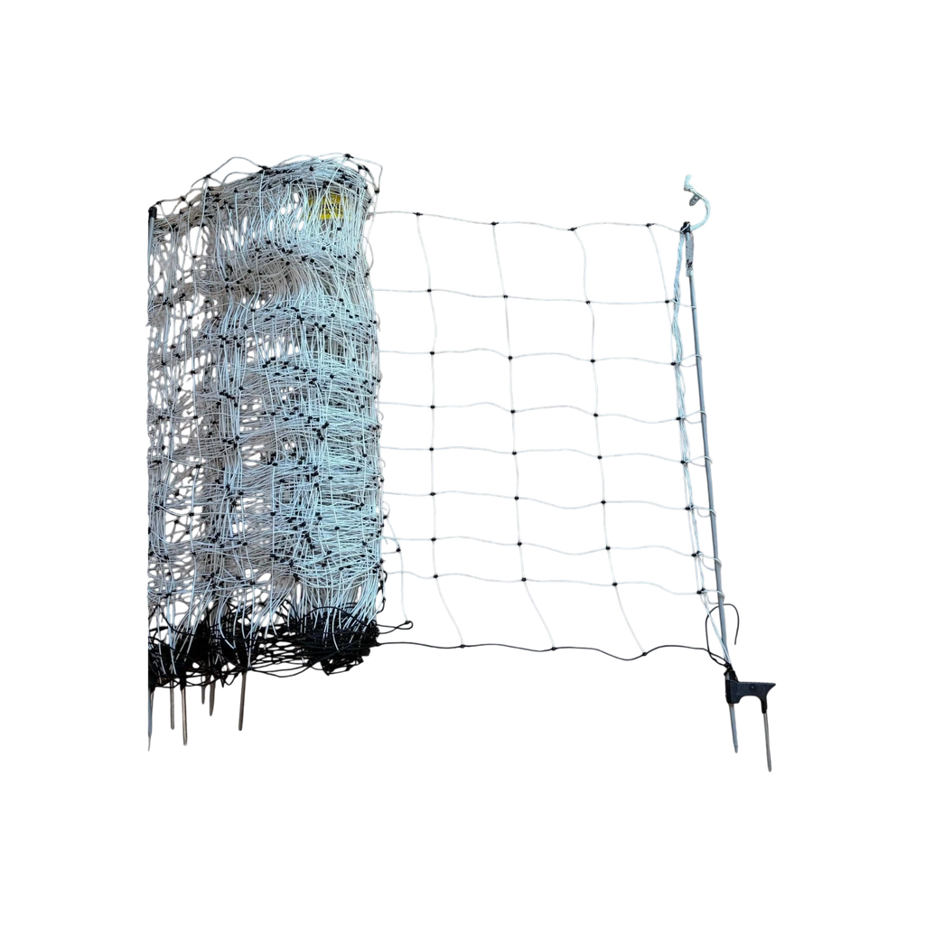 Electric Netting Sheep/Goat 9/40"/7" x 164', White