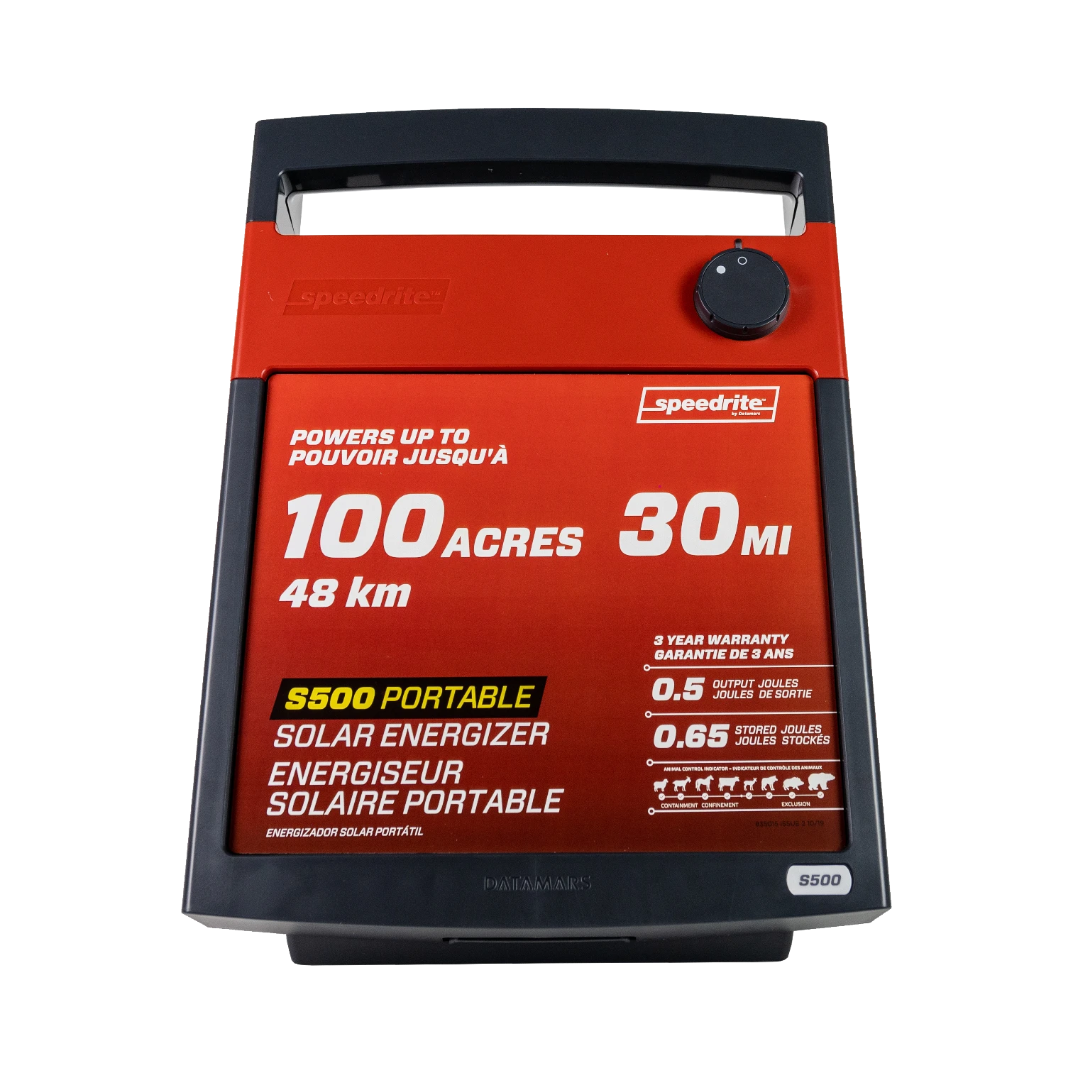 Speedrite S500 SOLAR Energizer, 0.50 Joule
