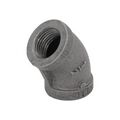 Black Iron 45-Degree Elbow