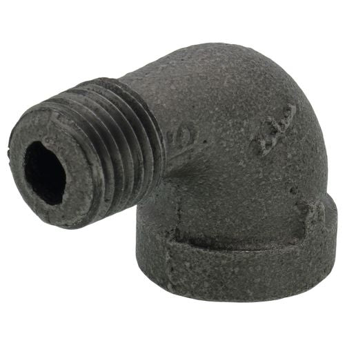 Black Iron 90-Degree Street Elbow