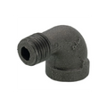 Black Iron 90-Degree Street Elbow