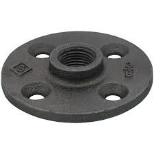 Black Iron Floor Flanges