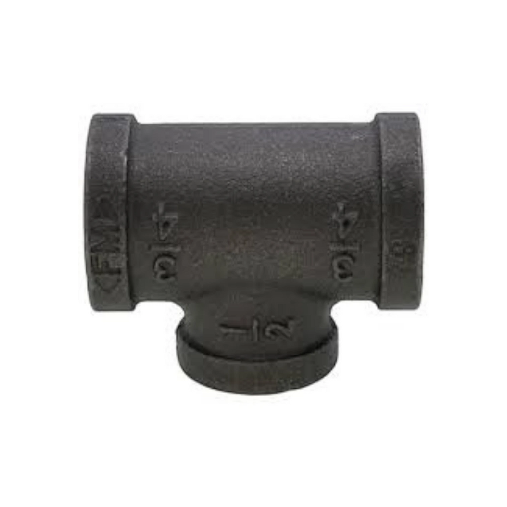 Black Iron Reducing Tee