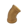 Brass 45-Degree Elbow