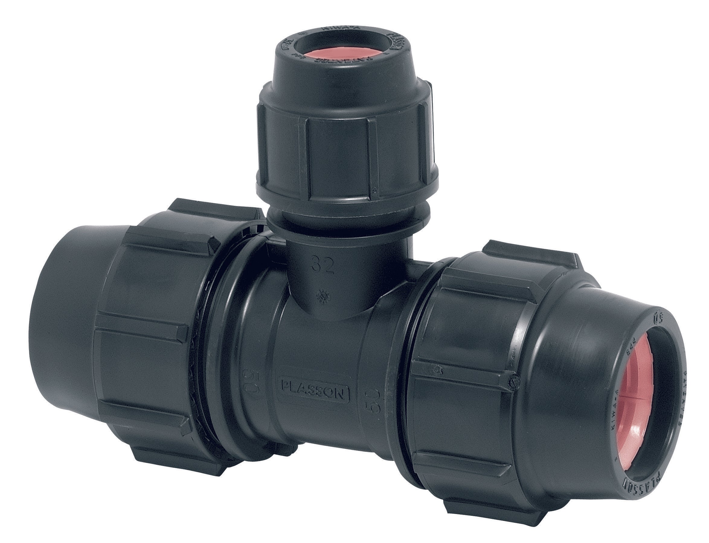 Plasson Reducing Tee  IPS-OD (ASTM D3035)